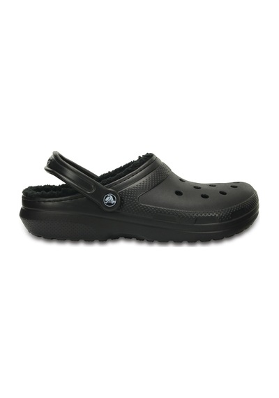 Crocs Classic Lined Clog Uniseks Terlik 203591-060 Siyah