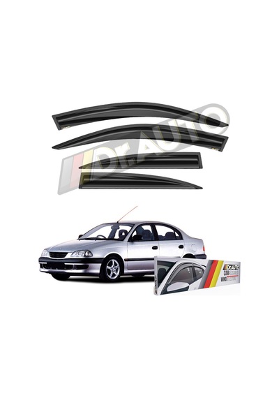 Toyota Uyumlu Avensis 1998-2002 Arası Cam Rüzgarlığı 4lü