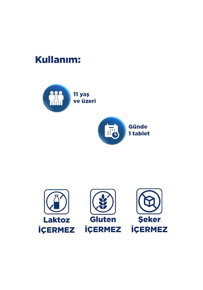 Dynavit Mag Complex 60 Tablet 200mg Magnezyum Kompleks 3lü Form Malat-sitrat-bisglisinat -kas&kemik&enerji