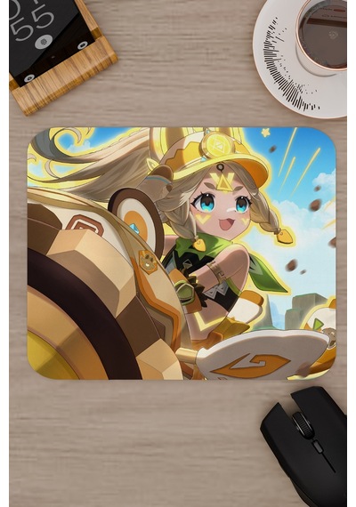 Kachina Genshin Impact Anime Oyuncu V3 - 22x18 Gaming Mouse Pad Fare Altlığı