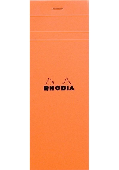 Rhodia Kareli Bloknot, Turuncu, 74x210 Mm 103 Ivory