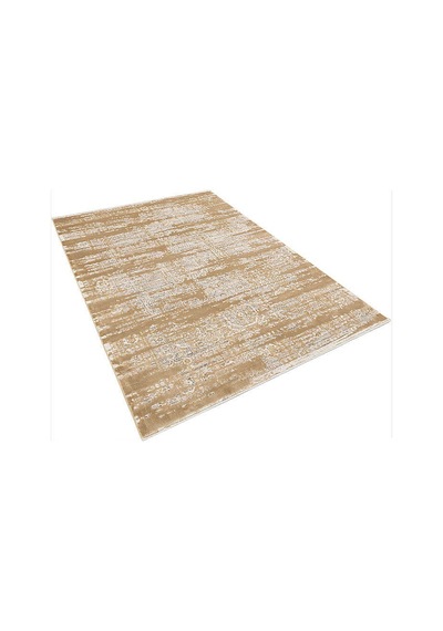 Antik  Eskitme İskandinav Vintage Lüks Viskon Halı Hm01 Gold