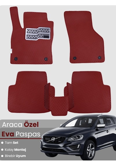 Volvo Xc60 2017-2020 Uyumlu Eva Paspas Tam Set Oto Paspas,araca Özel,tam Koruma,kolay Temizlik 740