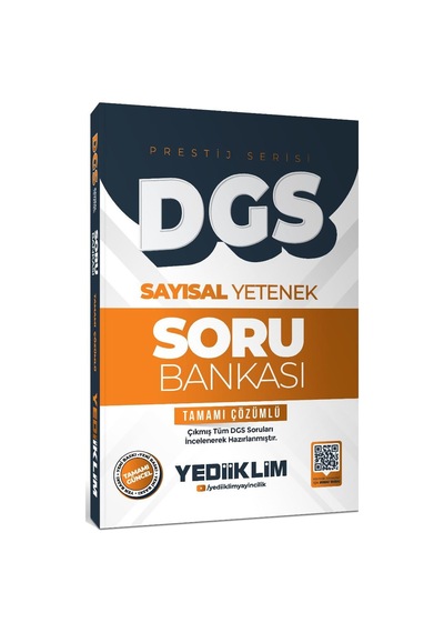 Yediiklim 2026 Dgs Prestij Serisi Sayısal Yetenek Tamamı Çözümlü Soru Bankası