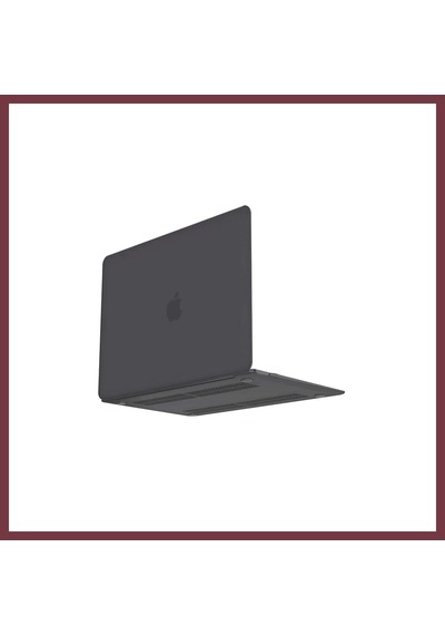 Storeşahin Apple Uyumlu Macbook Pro 13 2020 Macbook Buzlu Kapak - Füme Shn0720