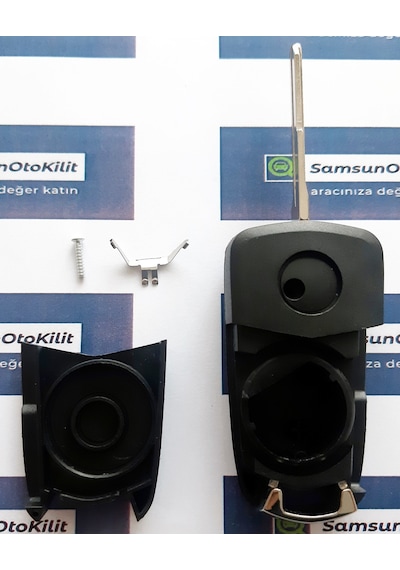 Chevrolet Captiva Sustalı Kumanda Kabı 3 Buton Vidalı Logolu Dw05