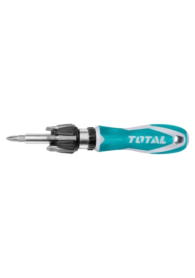 Total Tacsd30086 8 Parça Cırcırlı Değişken Bits Uçlu Tornavida Se