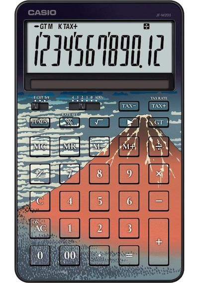 Casio Jf-m200-tj-khg-wdp Hesap Makinesi Desktop Gri - Siyah