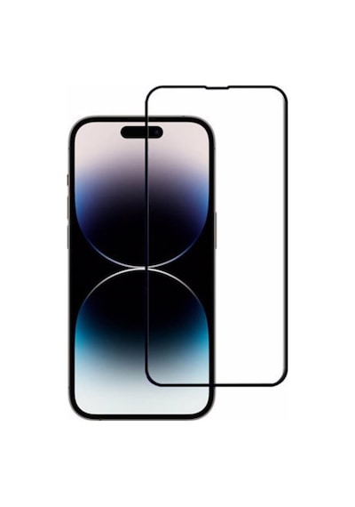 Microcase Apple  Uyumlu iPhone 14 Pro Tam Kaplayan Çerçeveli Ekran Koruyucu
