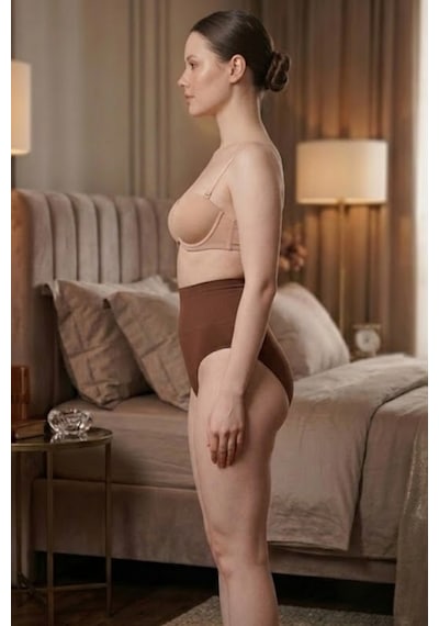 Fit Women Kadın Casual Esnek ı Kahve Külot Kahverengi