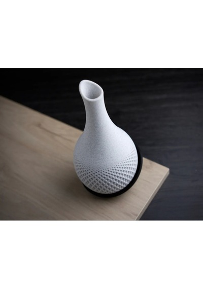 Modern 3d Baskı Dekoratif Vazo 25 Cm Pla Malzeme