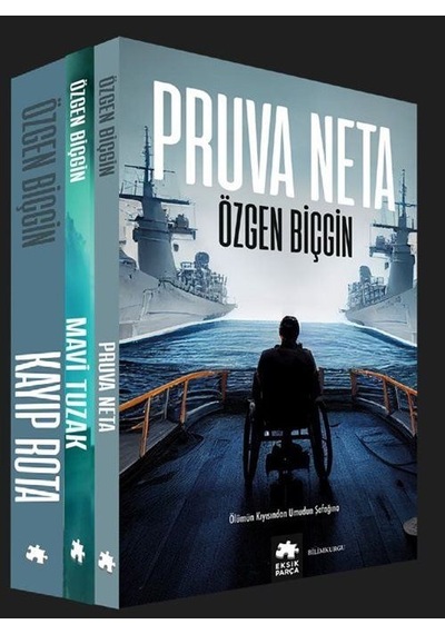 Kayıp Rota Üçlemesi Seti - 3 Kitap Takım - Özgen Biçgin - Eksik Parça