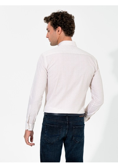 Cacharel Bej Slim Fit Uzun Kollu Gömlek 15469610 Cacharel Bej Slim Fit Uzun Kollu Gömlek 15469610