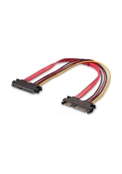 50 Cm Sata Uzatma Kablosu 50 Cm 22 Pin Uzatma Kablosu Dişi Erkek Sata Uzatma Kablosu