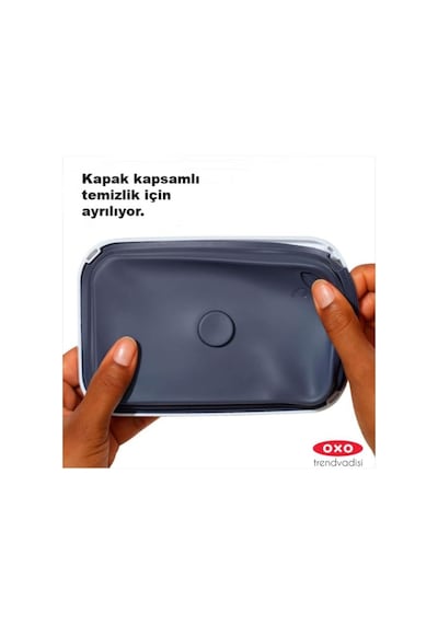 Oxo Büyük Kare Uzun Saklama Kabı 5.6 Lt 11233400