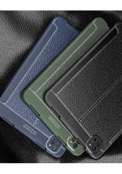 Apple Uyumlu iPad Pro 11'' 2022 4. Nesil M2 Çip Deri Görünümlü Kalemlikli Kılıf Lux Case Kılıf