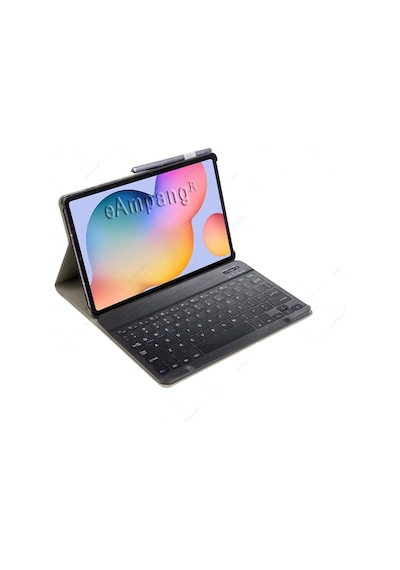 Samsung Galaxy Uyumlu Tab S6 Lite P610 10.4" Kablosuz Klavyeli Kılıf Mobax P615 P617