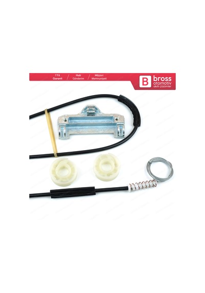 BMW 5 E39 1996-03/1999 4/5 Kapı İçin Arka Sol Cam Kriko Tamir  Set