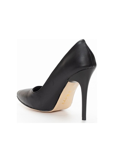 Asya Kadın İnce Topuklu Stiletto Ayakkabı Siyah Cilt