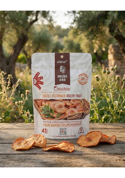 İda Kıymetlisi Kanlıca Mantarı Melki Mantarı Cipsi - 10g