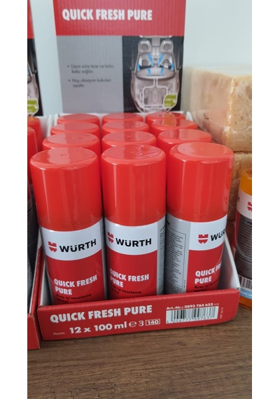 Quick Fresh Pure Araç İçi Tazeleme Spreyi 100 Ml -tazeleme Spreyi