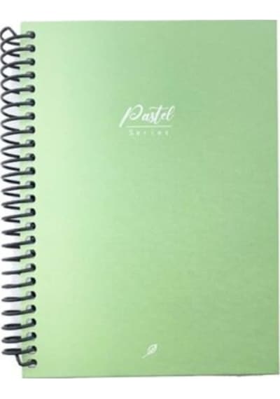 Dilman Pastel Color Spiralli Defter Çizgili 120 Yaprak 16 x 22 CM