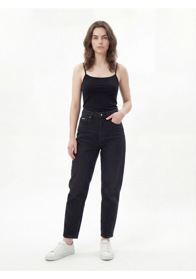 LOFT Mom Slim Fit Kadın Pantolon Lf2037085 Q1.v1 Denim