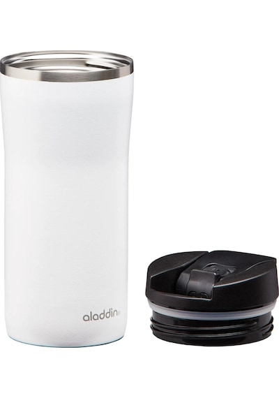 Aladdin 10-09363-006 Mocca Thermavac Leak-lock Çelik Termos Bardak 0.35l Beyaz