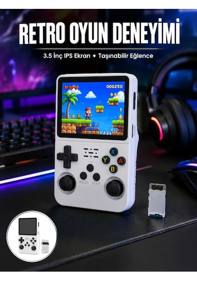 Retro El Konsolu Gelişmiş Donanım Ve Özelleştirilebilir Yazılım Yapısı Yeni Nesil Diğer