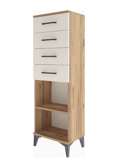 Arges Dolap Tek Raflı 4 Çekmeceli 44x30x134 Çam-aytaşı Atlas Çam Arges Dolap Tek Raflı 4 Çekmeceli 44x30x134 Çam-aytaşı Atlas Çam