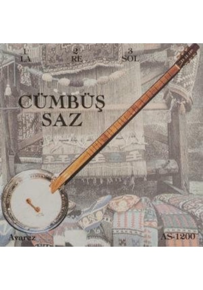 Cümbüş Saz – Bakır Uzun Sap Tel