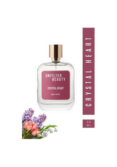 Kadın Parfüm Edt Crystal Heart 50 Ml Amber - Çiçeksi
