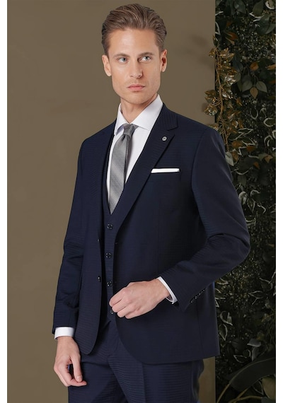 Efor Tk 887 Slim Fit Lacivert Klasik Takım Elbise Lacivert Efor Tk 887 Slim Fit Lacivert Klasik Takım Elbise Lacivert