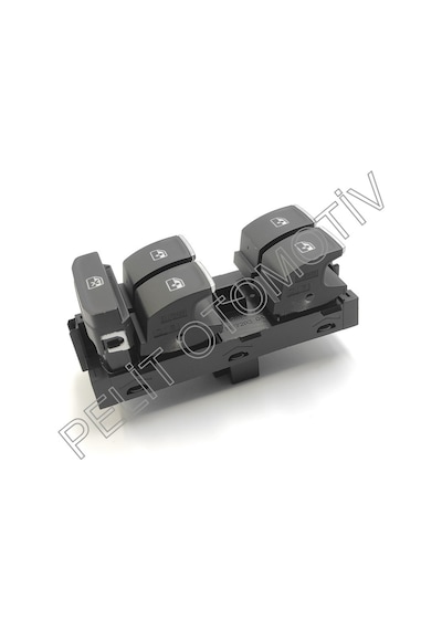 T-cross Sol Dörtlü Cam Açma Düğmesi 5g0959857e