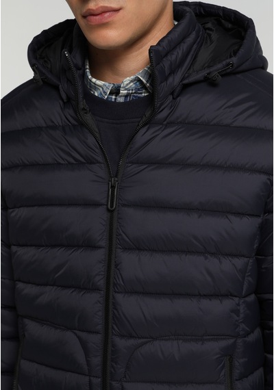 Colin's Colins Slim Fit Kapüşonlu Fermuarlı Astarlı Erkek Lacivert Mont Cl1082935 Q1.v1 Nav