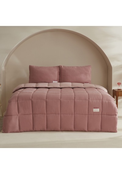 Karaca Home Relax Tek Kişilik Comfort Set/uyku Seti Pudra Pudra