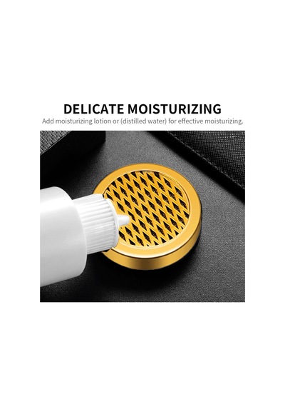 Cigarloong Puro Kutusu Nemlendirici Humidifier Yuvarlak Gold