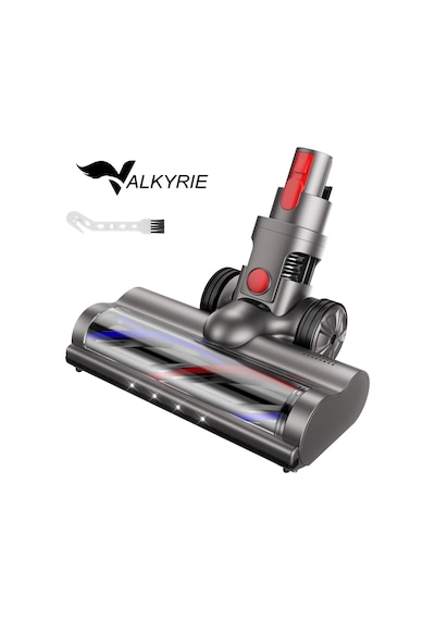 Dyson V8/v10/v11/v15 Uyumlu Yüksek Performanslı Valkyrie Elektrikli Döner Işıklı Zemin Fırçası Başlığı