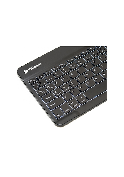 Trilogic Bright KBT501 7 Renk Led Aydınlatmalı Kablosuz Bluetooth Klavye Trilogic Bright KBT501 7 Renk Led Aydınlatmalı Kablosuz Bluetooth Klavye