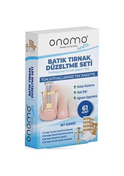 Health Batık Tırnak Düzeltme Seti 61 Adet