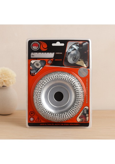 Ahşap Törpü Eğe Disk 115 Mm Gümüş