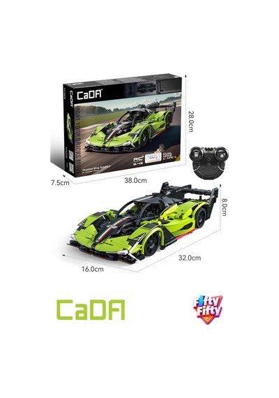 Cada Uzaktan Kumandalı Phantom Wing Sport Car 395 Parça Oyuncak Yapım Seti Blok Araba -ffcada-c51303w Cada Uzaktan Kumandalı Phantom Wing Sport Car 395 Parça Oyuncak Yapım Seti Blok Araba -ffcada-c51303w