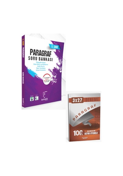 Karekök 2027 5. Sınıf Paragraf Soru Bankası+anla Kazan Paragraf Deneme
