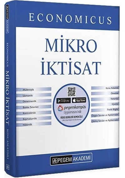 KPSS A Grubu Mikro İktisat Konu Anlatımlı- Pegem Akademi Yayıncılık