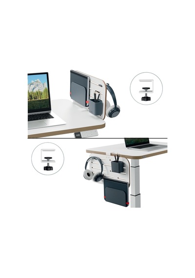 Leitz Ergo Küçük Pegboard Çalışma Masası Düzenleyici, Aksesuarlı,