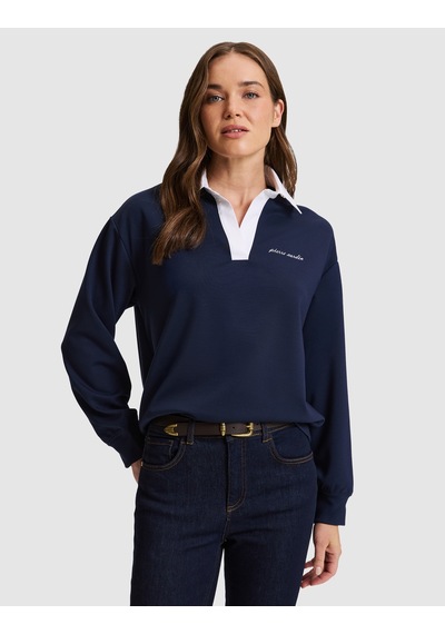 Pierre Cardin Lacivert Comfort Fit Sweatshirt 50331309 Vr033