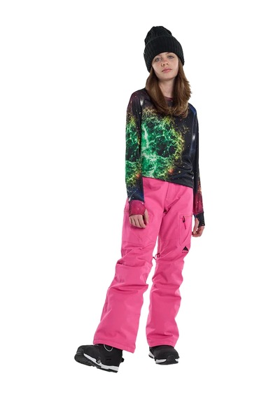 Burton Burton Elite 2l Cargo Kız Çocuk Pembe Snowboard Pantolonu Fuchsia Fusion