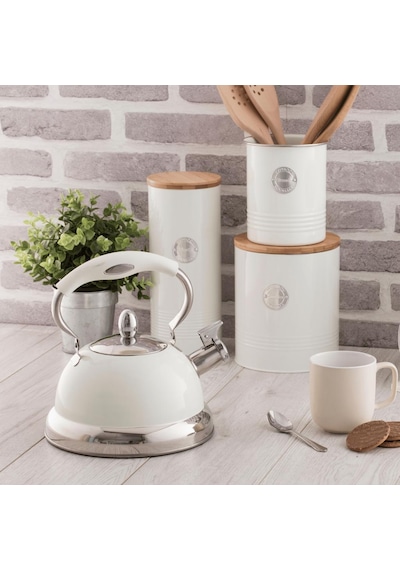 Typhoon 1401745 Living Serisi 2.5 Litre Makarna Saklama Kabı - Krem Krem