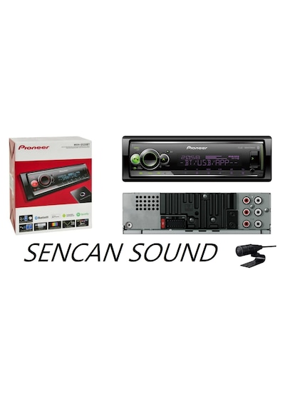 Pioneer Mvh-s520bt Bluetooth Usb Li Oto Teyp Flac 13band Eq - Sencan Sound