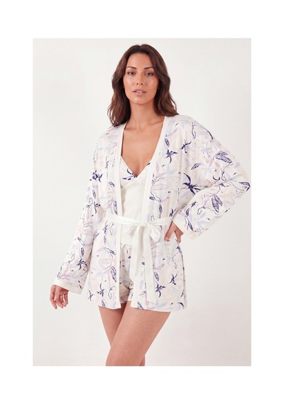 Lela Bayan Pijama Takımı 6578001 Ekru